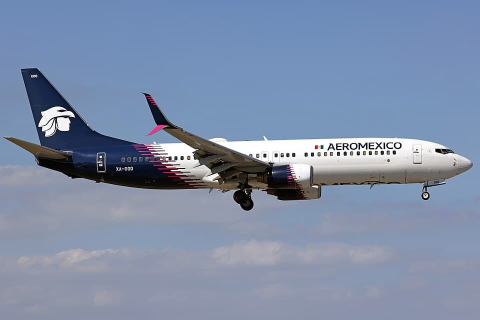 Aeromexico aircraft