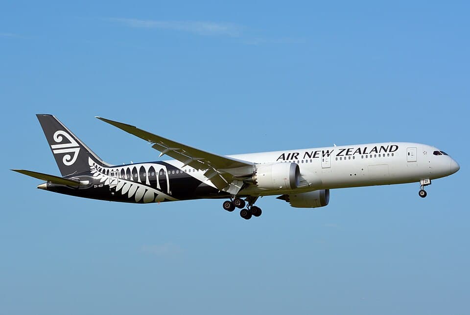 Air New Zealand aircraft