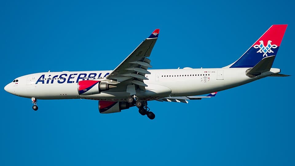 Air Serbia aircraft