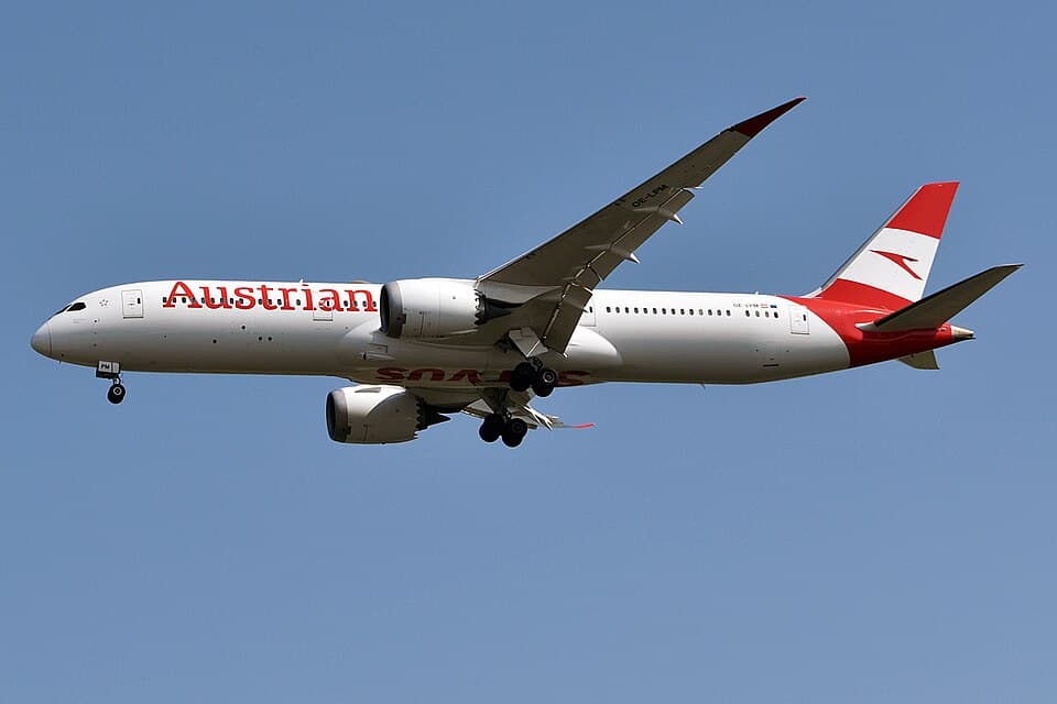 Austrian Airlines aircraft