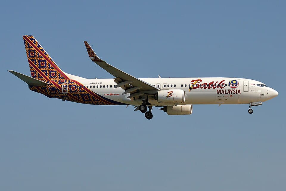 Batik Air Malaysia aircraft