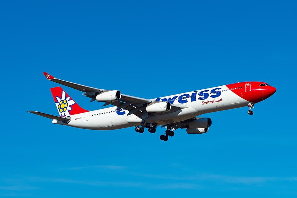 Edelweiss Air aircraft