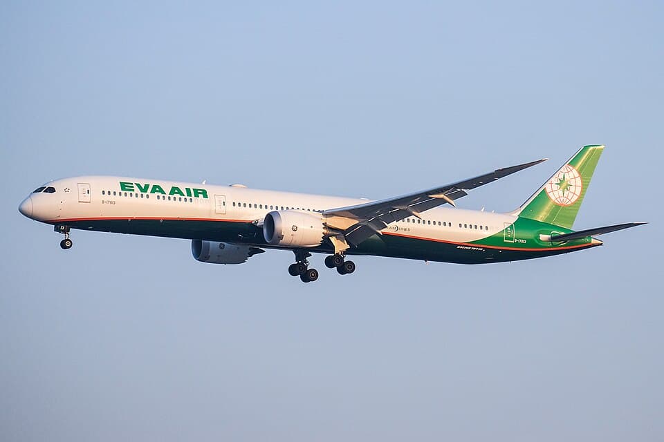 EVA Air aircraft
