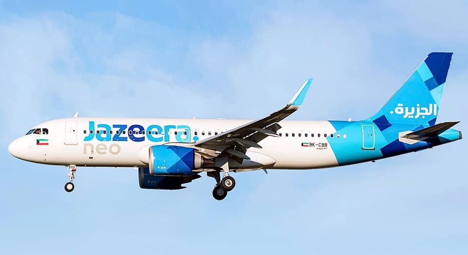 Jazeera Airways aircraft