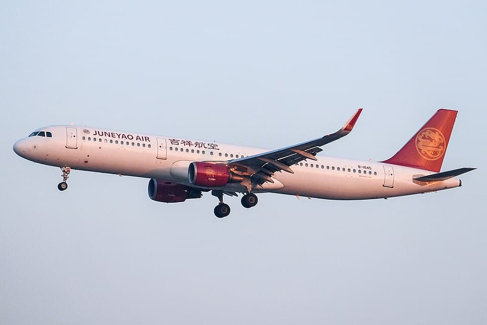Juneyao Airlines aircraft