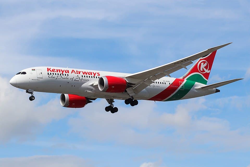 Kenya Airways aircraft