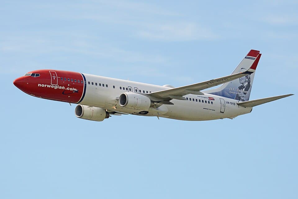 Norwegian Air aircraft
