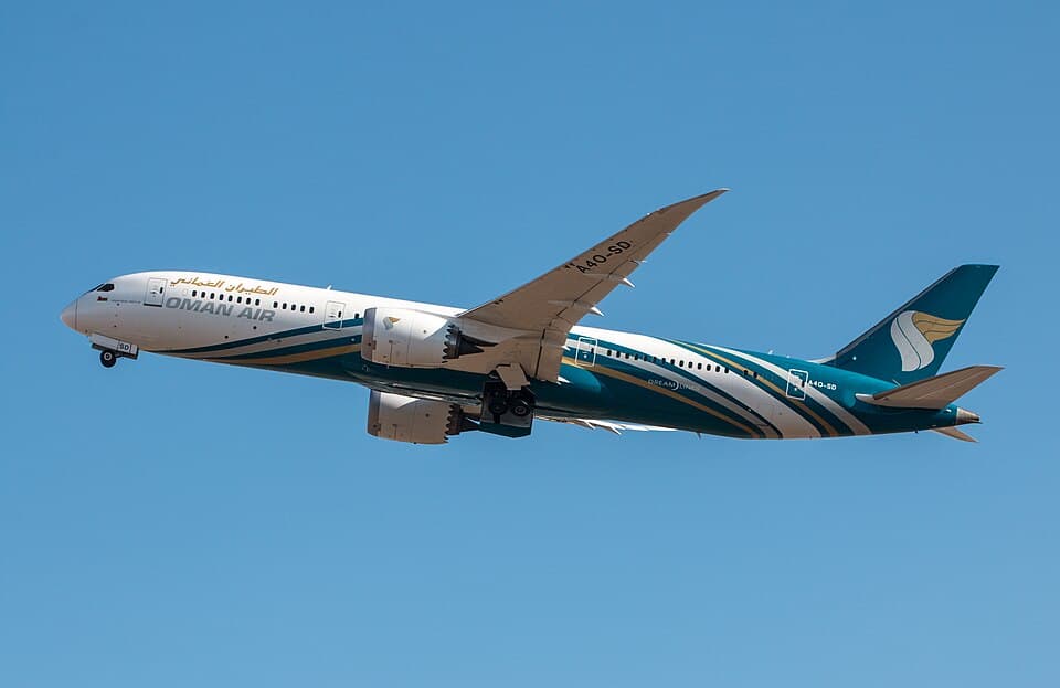 Oman Air aircraft