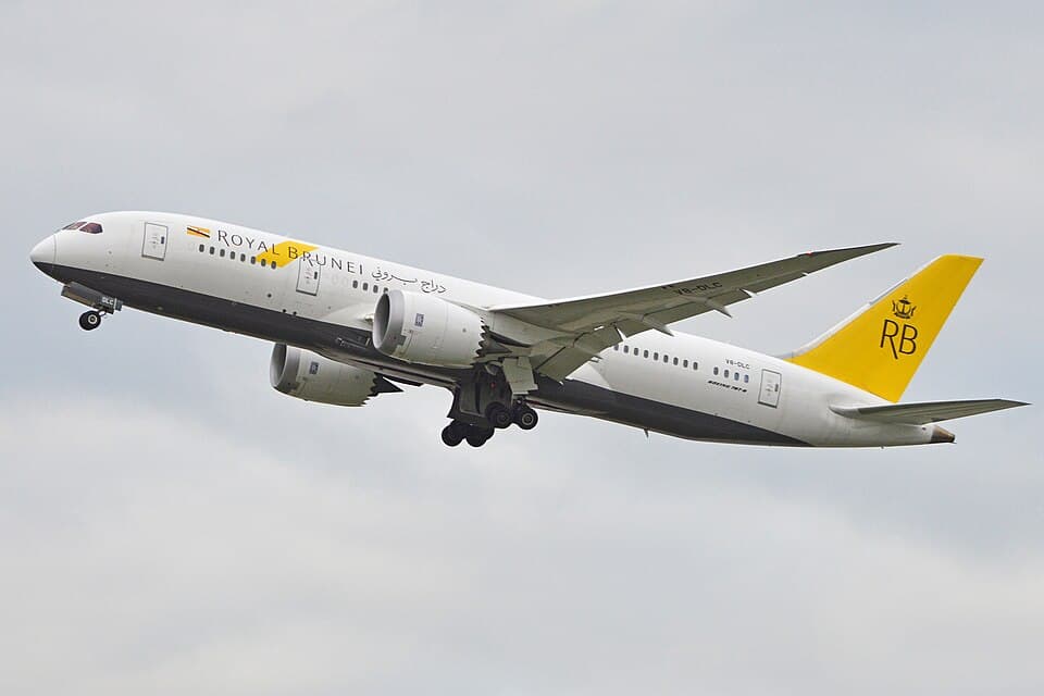 Royal Brunei Airlines aircraft