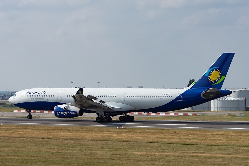 RwandAir aircraft