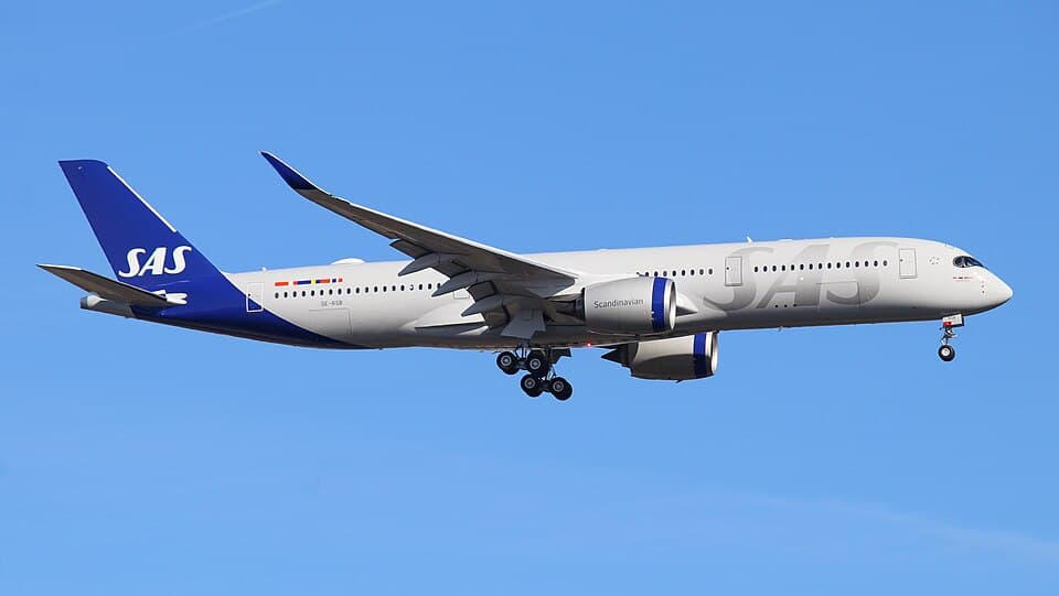 SAS Scandinavian Airlines aircraft