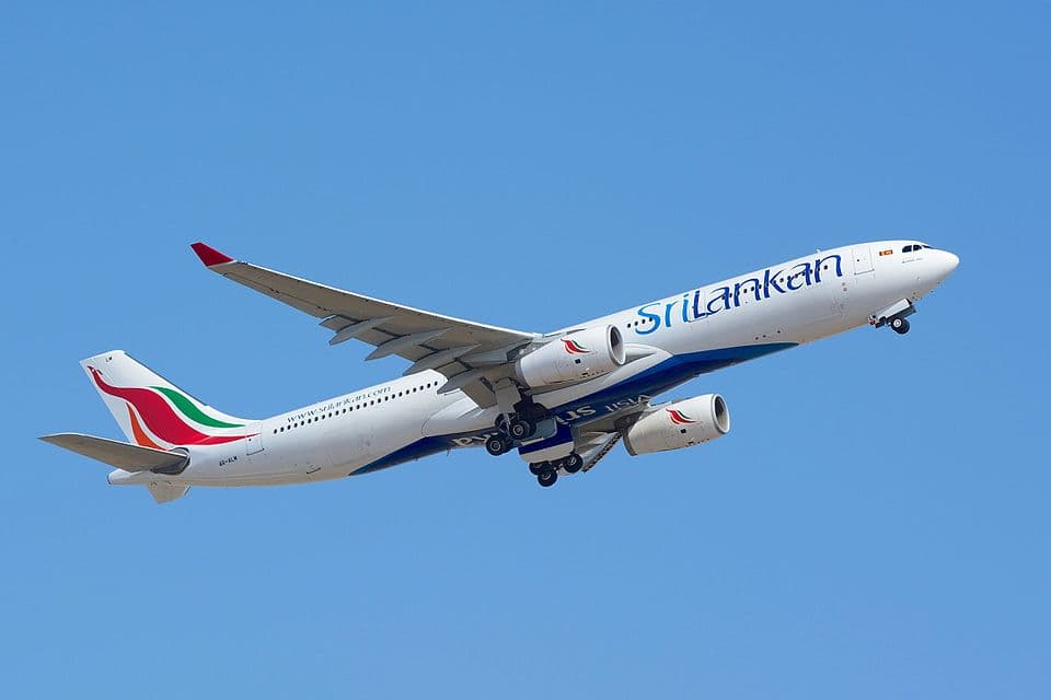 SriLankan Airlines aircraft