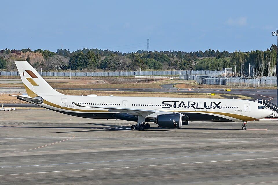 Starlux Airlines aircraft