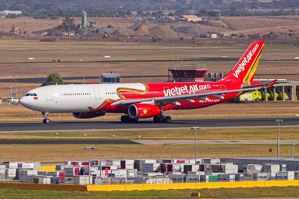 Vietjet Air aircraft