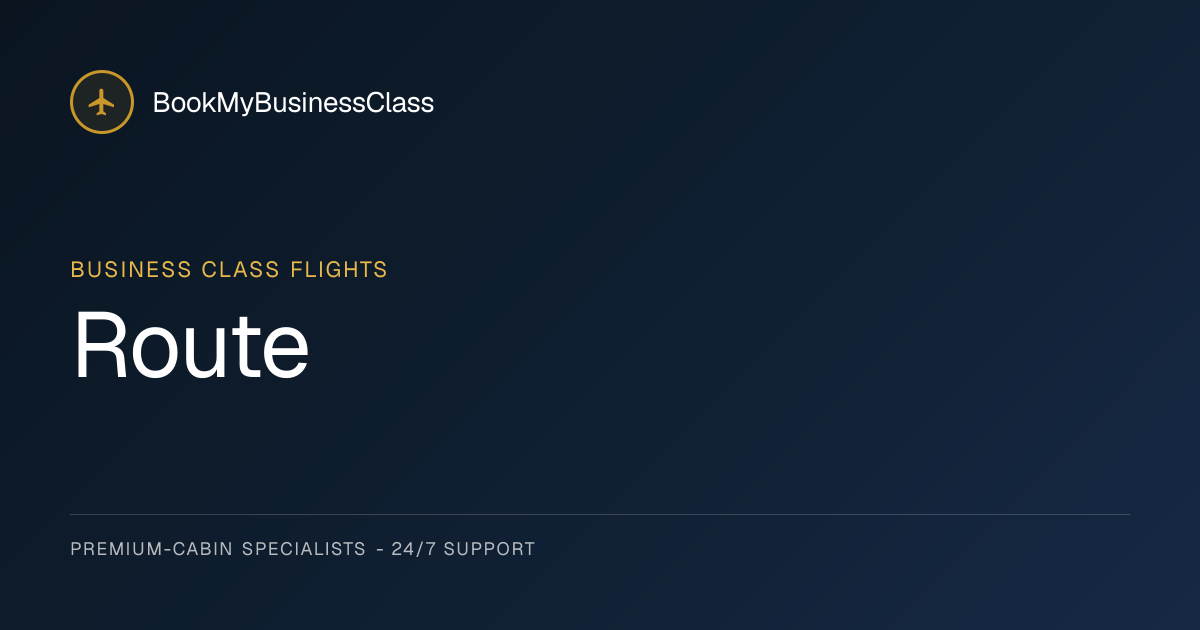 Jeddah to Cairo Business Class