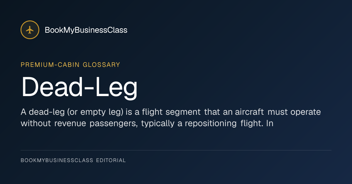 What is Dead-Leg?