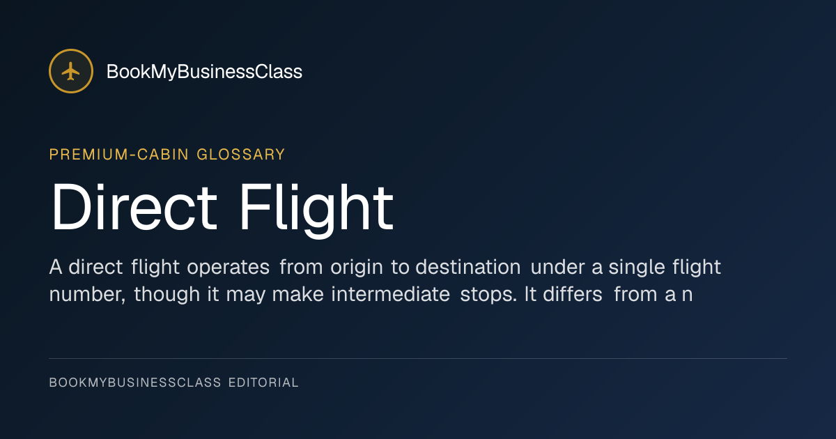 What is Direct Flight?