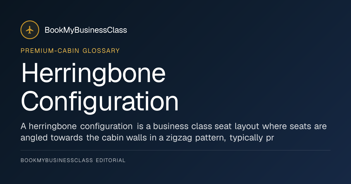What is Herringbone Configuration?